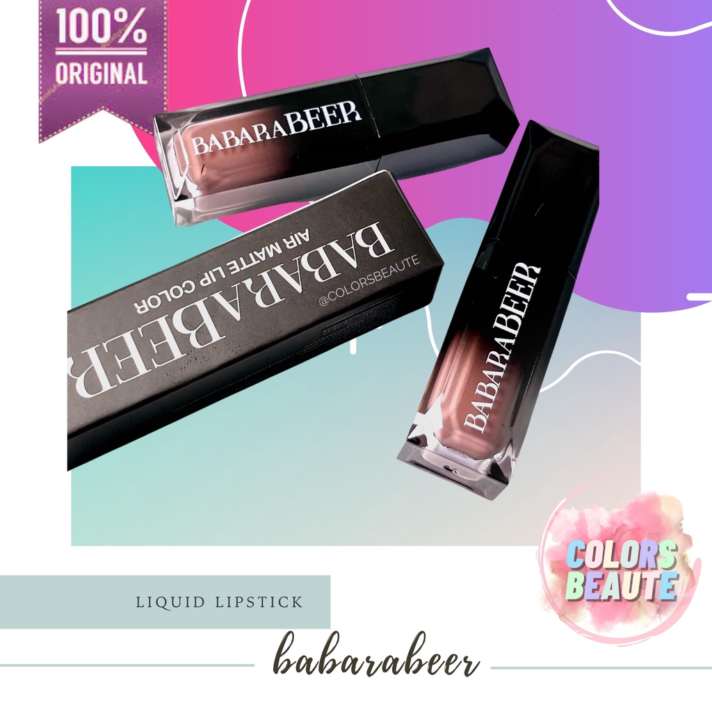 LIPSTICK BABARABEER Air Matte Lip Color