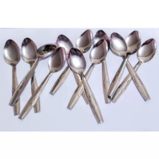 Sendok Teh Sedang Dine Mate 12 pcs / Sendok Teh atau Makan stainless Tebal isi 1 lusin (12 pcs)