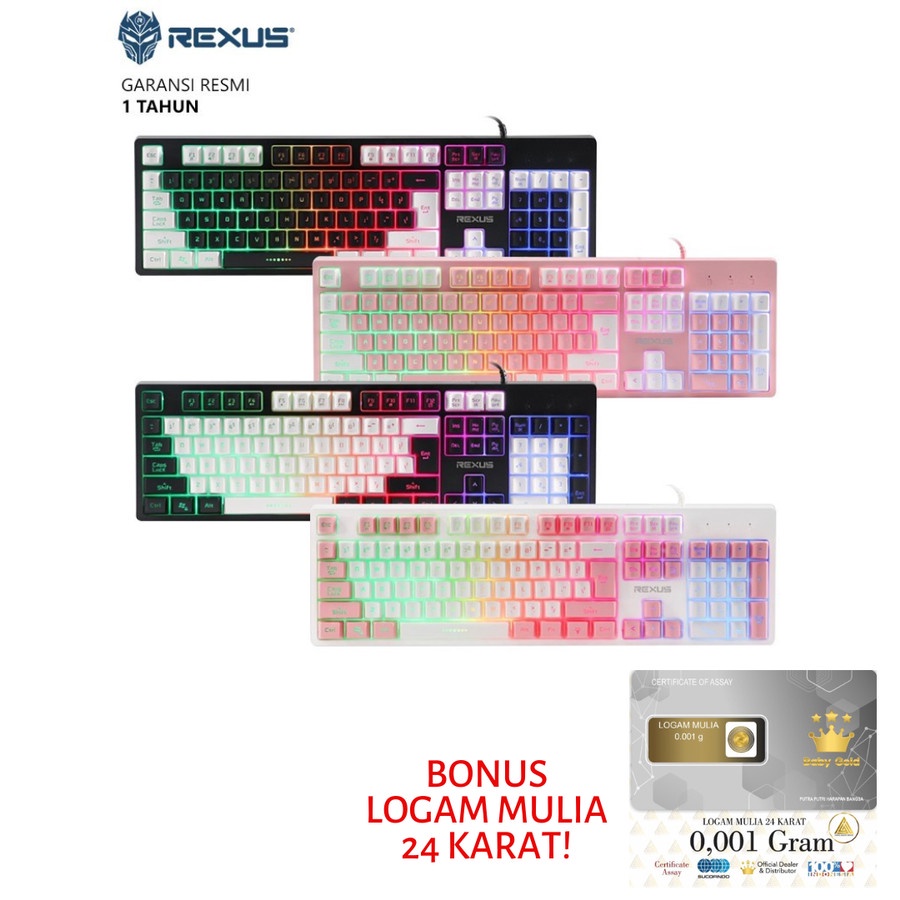 Rexus Battlefire K9E Keyboard Gaming Full Size