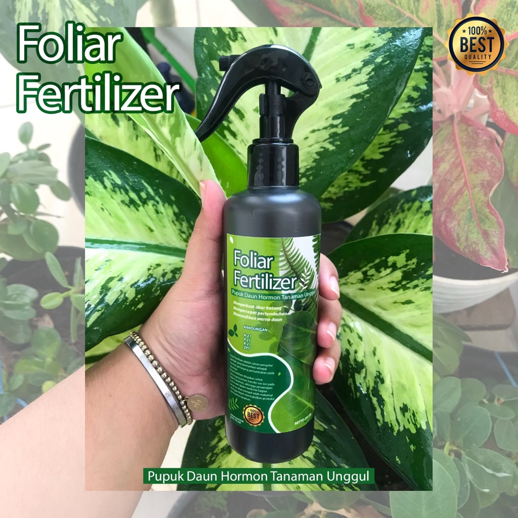 Pupuk Organik Tanaman Hias Daun NPK Foliar Fortilizer 250 ml