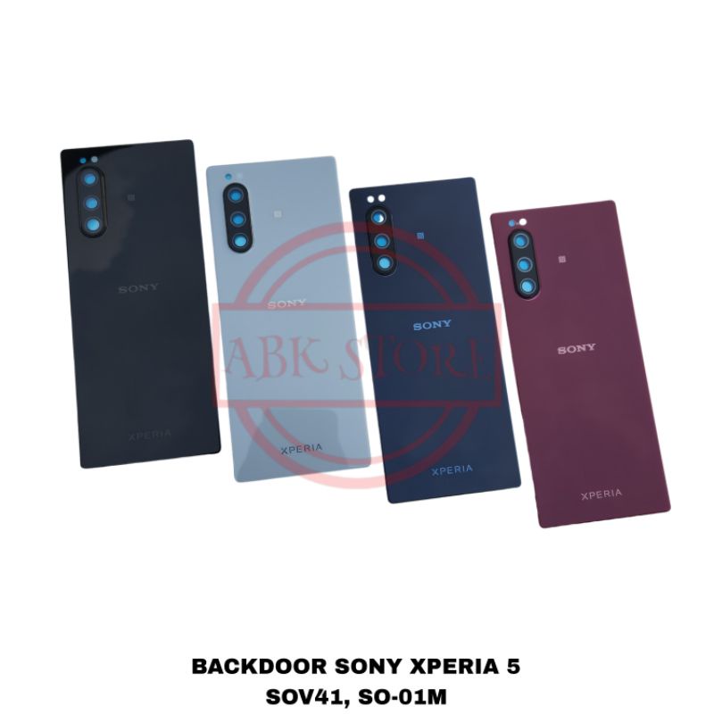 TUTUP BELAKANG BACKDOOR BACK CASING SONY XPERIA 5 BACKCOVER BACK GLASS