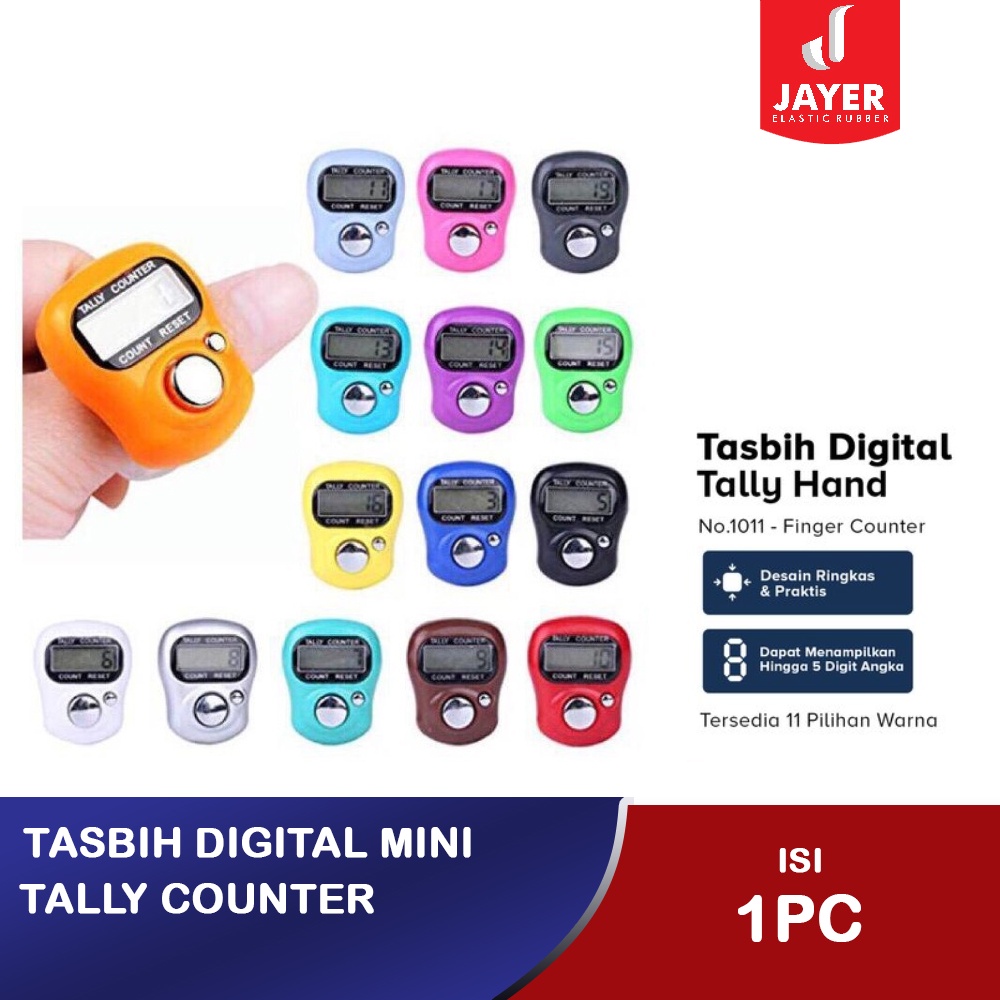 Tasbih Mini Zikir Digital Tally Mini Counter / cincin Tasbih Penghitung