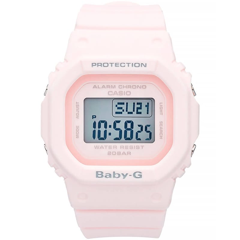 JAM TANGAN WANITA ANTI AIR BABY-G CASIO DW 5600 GLS DIGITAL / JAM CASIO WANITA