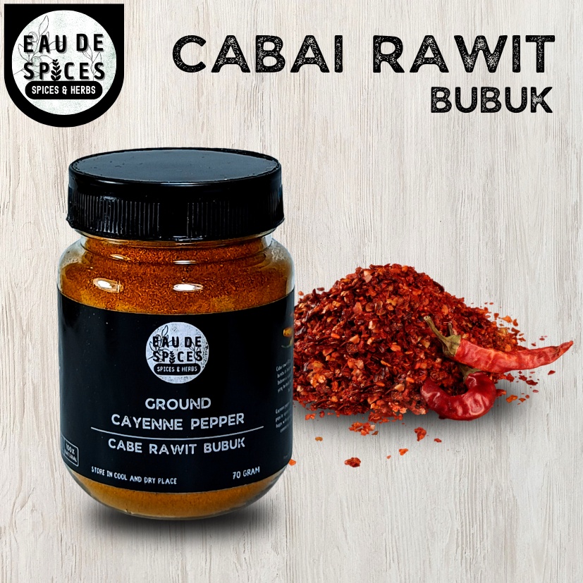 

EAU DE SPICES CHILI POWDER GROUND / CABAI BUBUK PREMIUM / CABAI SERPIH PREMIUM / CABE BUBUK PREMIUM