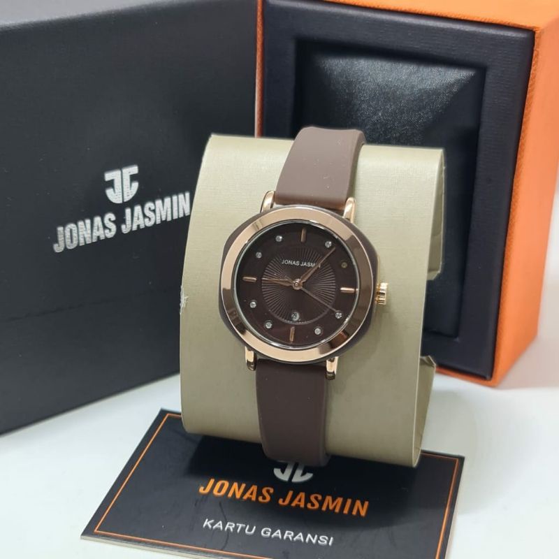 Jam Tangan Rubber Jonas Jasmin Kasual Terlaris Fashion Tahan Air