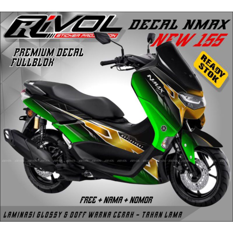 Decal stiker variasi Nmax variasi full body