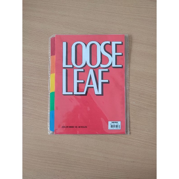 

Pembatas Binder Loose Leaf A5 Joy Art IL-05C Index