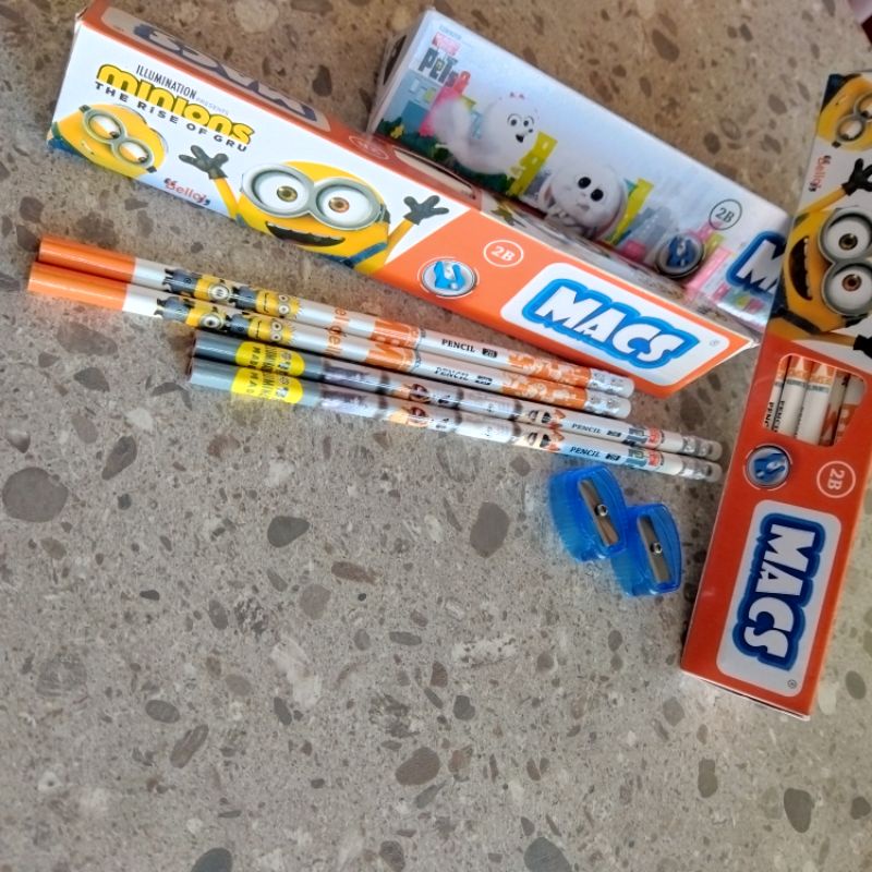 

Pensil 2B triangel MACS