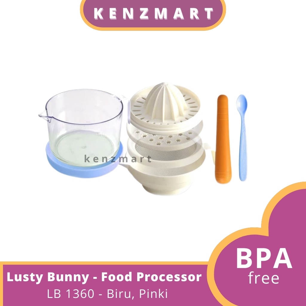 LUSTY BUNNY - BABY FOOD PROCESSOR LB 1360 / PENGOLAH MPASI MAKANAN BAYI