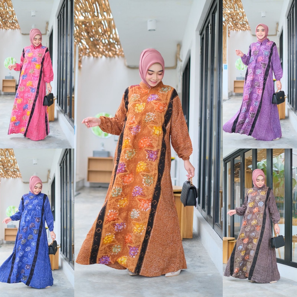 AYUDYA GAMIS BATIK- BAJU BATIK MUSLIMAH BUSUI