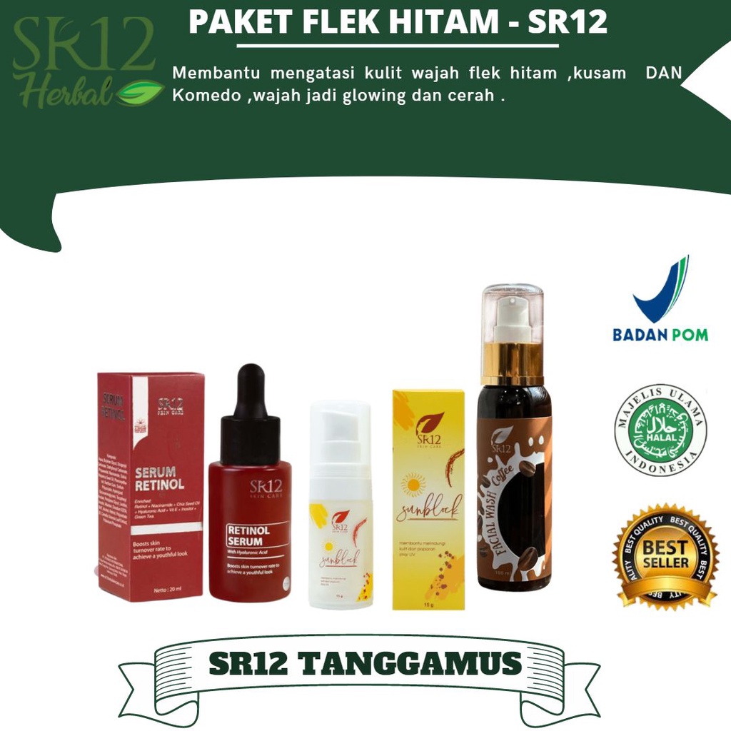 PAKET FLEK HITAM SR12