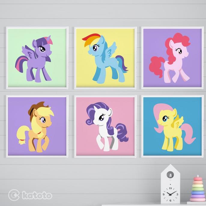 

PAINT BY NUMBERS MY LITTLE PONY UNICORN SERIES KUDA PAKET MELUKIS