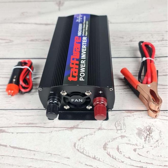 Car Power Inverter DC 12V to AC220V 1000W - Taffware NBQ1000W