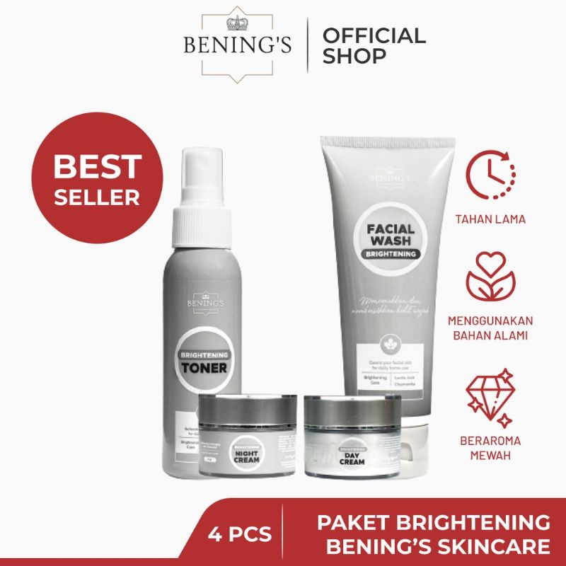 BENING'S INDONESIA SKINCARE DR OKY PRATAMA PAKET BRIGHTENING | BENINGS CLINIC | BENING'S SKINCARE