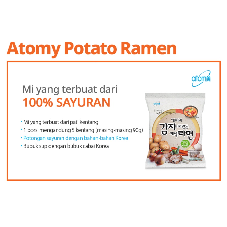 

Potato Ramen / Ramen Kentang- 100% Sayuran