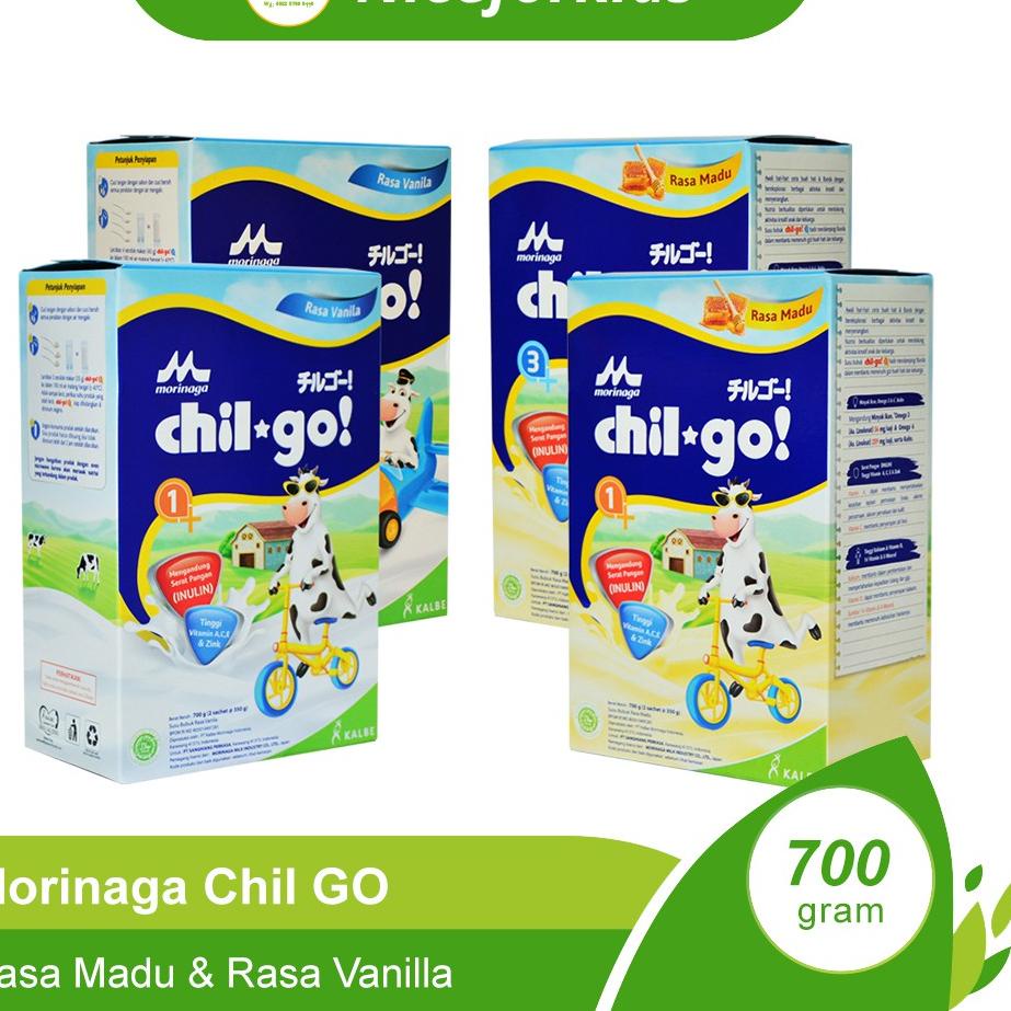 

Terbaru  Susu Morinaga Chil Go Powder 700 Gram Susu Bubuk Formula Pertumbuhan Anak Bayi Chilgo 1 tahun 1+ dan 3 tahun 3+ ☺ 95