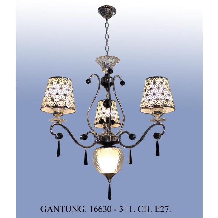 Lampu gantung minimalis kap lampu hias modern 1663