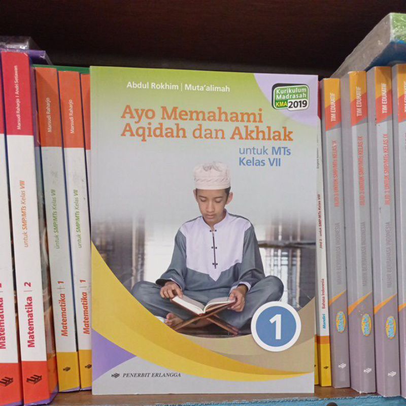 Jual Buku Aqidah Dan Akhlak Untuk MTS Kelas 7 Kurikulum Madrasah KMA ...