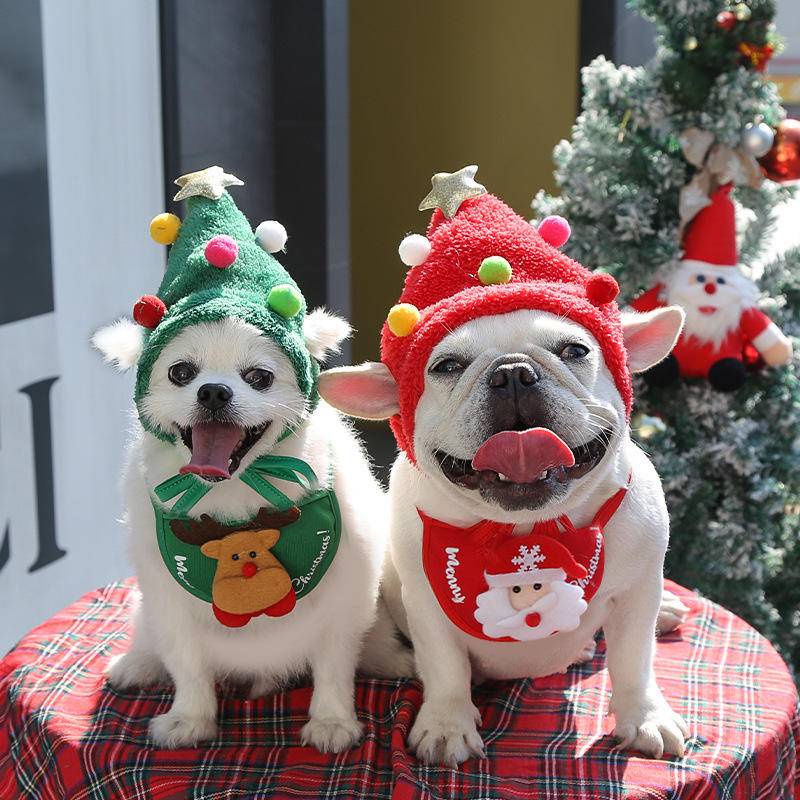 Image of Pakaian Anjing / Kucing Peliharaan Model Tanduk Rusa Untuk Natal #1