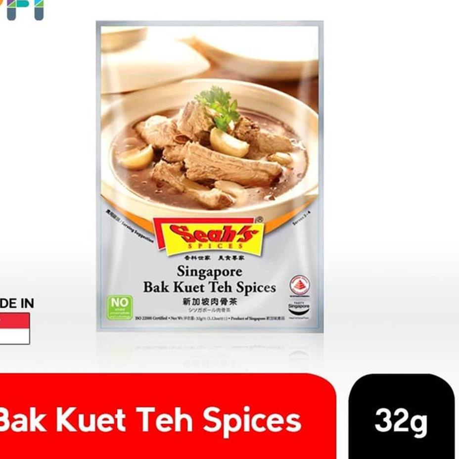 

9.9 STOK READY Seah Singapore Bak kuet teh spices ( Bumbu Bak kuet ) murah