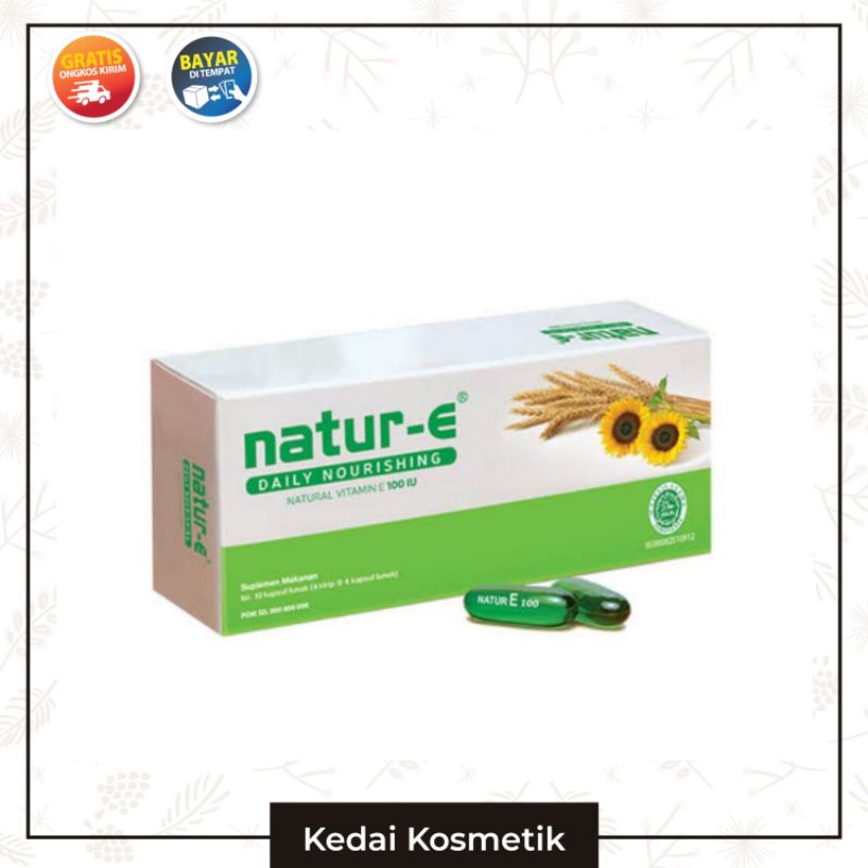 (ACEH) NATUR - E 100 UI KAPSUL / SUPLEMEN KECANTIKAN