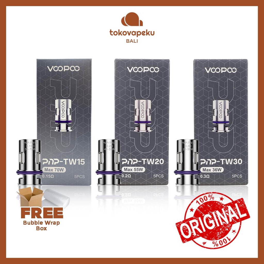 COIL VOOPOO PNP TW SERIES COIL PNP-TW AUTHENTIC by VOOPOO