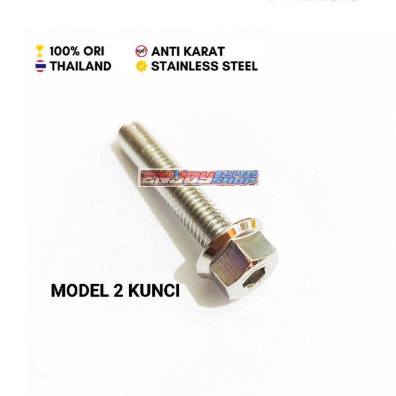 Baut probolt Shockbreaker belakang matic Harga satuan / 1 pcs