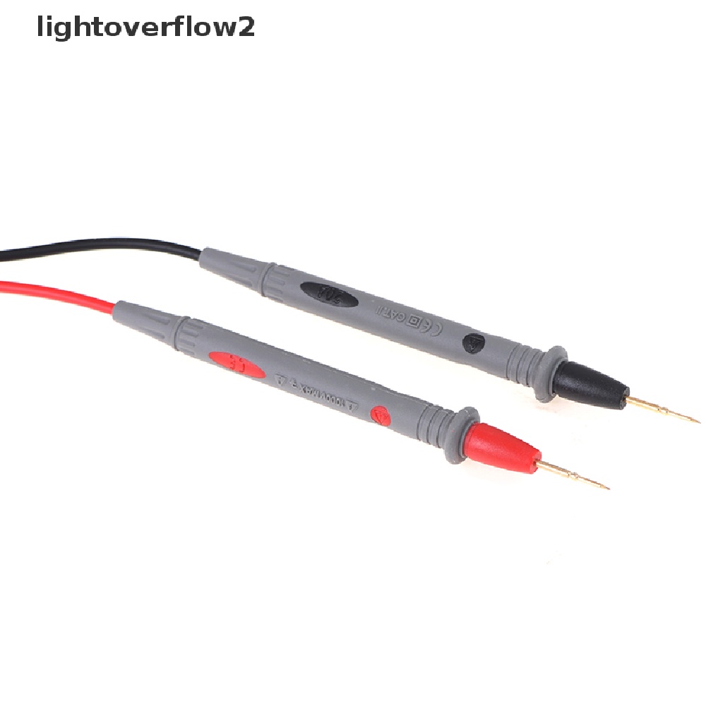 (lightoverflow2) 1000v20a Kabel Jepit Buaya Untuk Multimeter