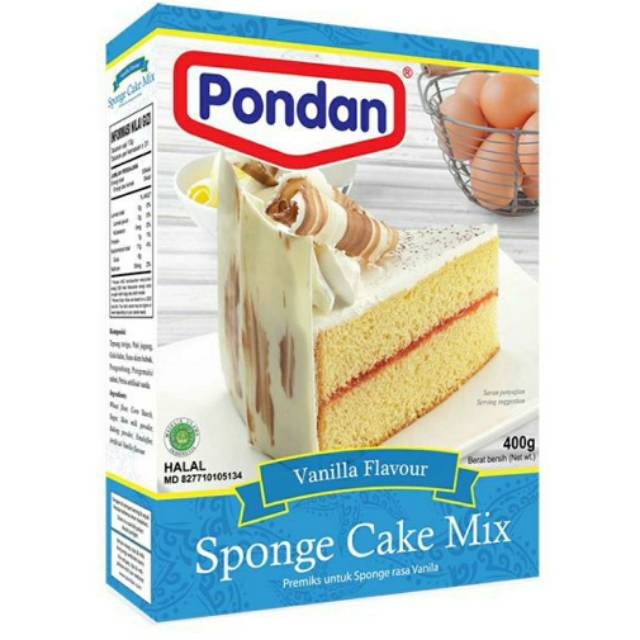 PONDAN Sponge Vanilla 400 Gram