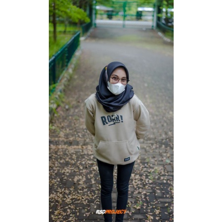 HOODIE OFFLINE CYBORG DINO ROAR