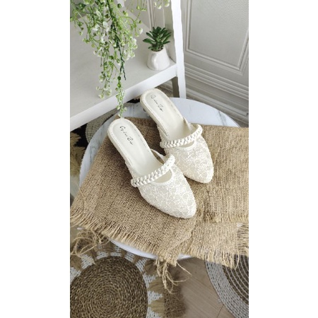 Heels Kaca Premium Kekinian Wanita