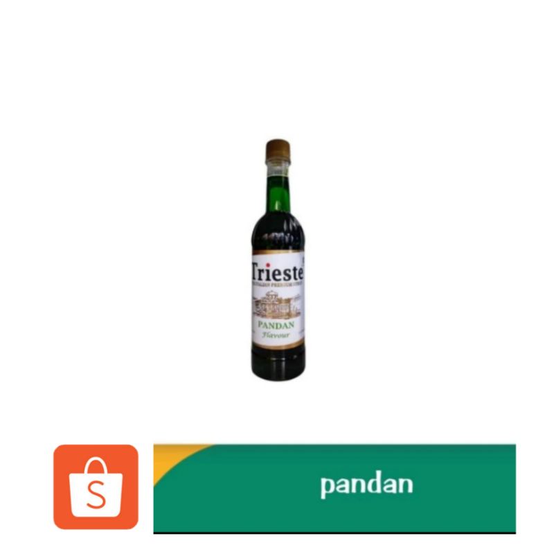 

Trieste syrup rasa pandan 650ml