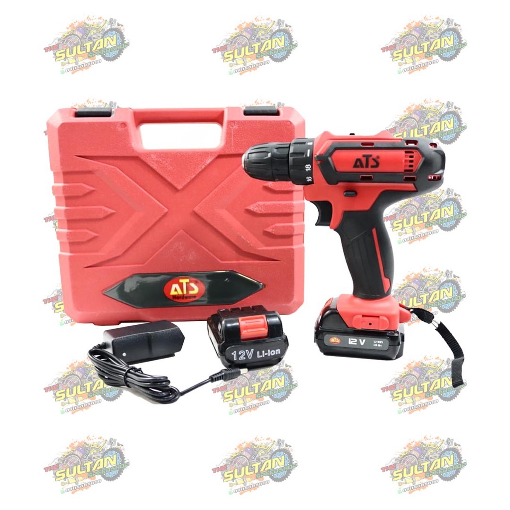 BOR LISTRIK CORDLESS 10 MM ATS