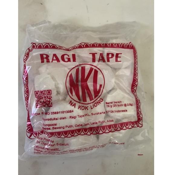 

ㄳ RAGI TAPE NKL( NA KOK LIONG ) 70 gram HARGA TERMURAH 3378 ☽
