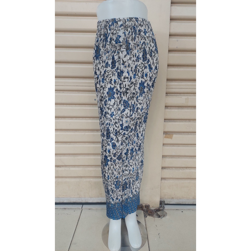 Rok Plisket Batik | Rok Plisket Wiron | Rok Plisket Wiron Depan | Rok Wiron| Rok Batik