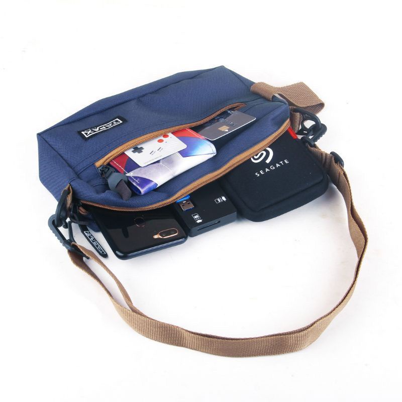 Handbag Selempang Pouch Clutch Casual Tapax joy Bandung Best Seller-navy