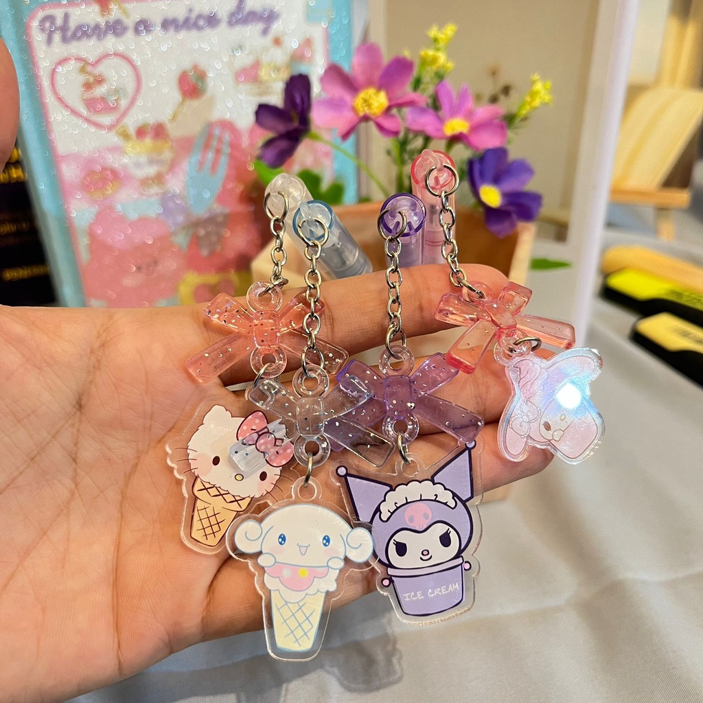 

Pulpen gel gantungan sanrio es krim cone - WARNA TINTA HITAM - pena lucu pen gel bolpoin bulpen warna warni unik alat tulis hadiah anak sekolah & kantor stationery cute karakter kartun
