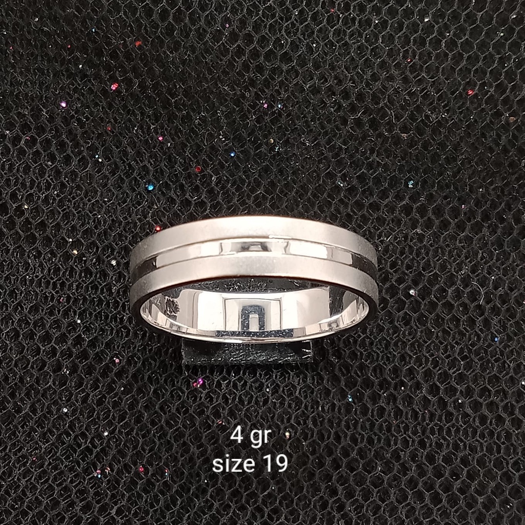 Cincin emas 17K - 4 gr kadar 750 - 3804