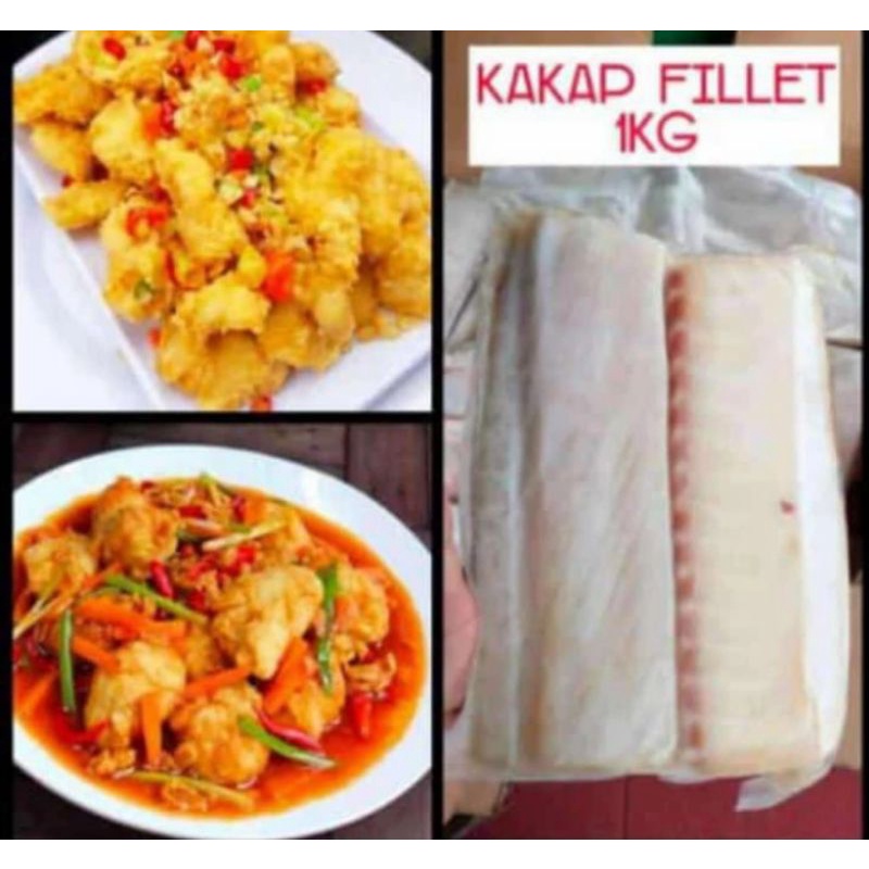 

Fillet kakap putih kemasan 1 kg