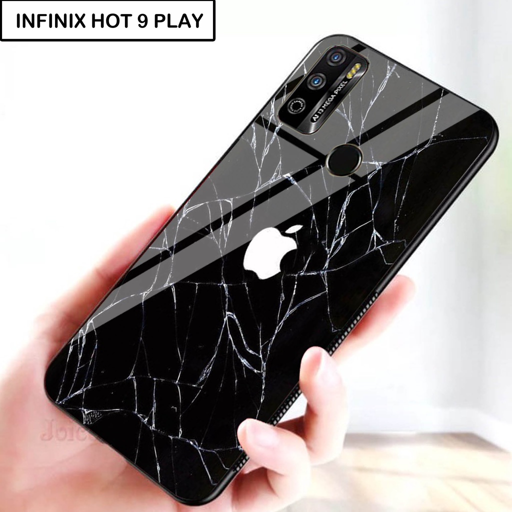 Softcase Kaca For INFINIX HOT 9 PLAY - Case Handphone INFINIX HOT 9 PLAY [T47].