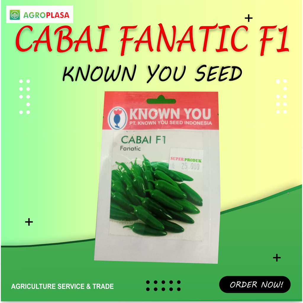 Benih Cabai FANATIC F1 Known You Seed