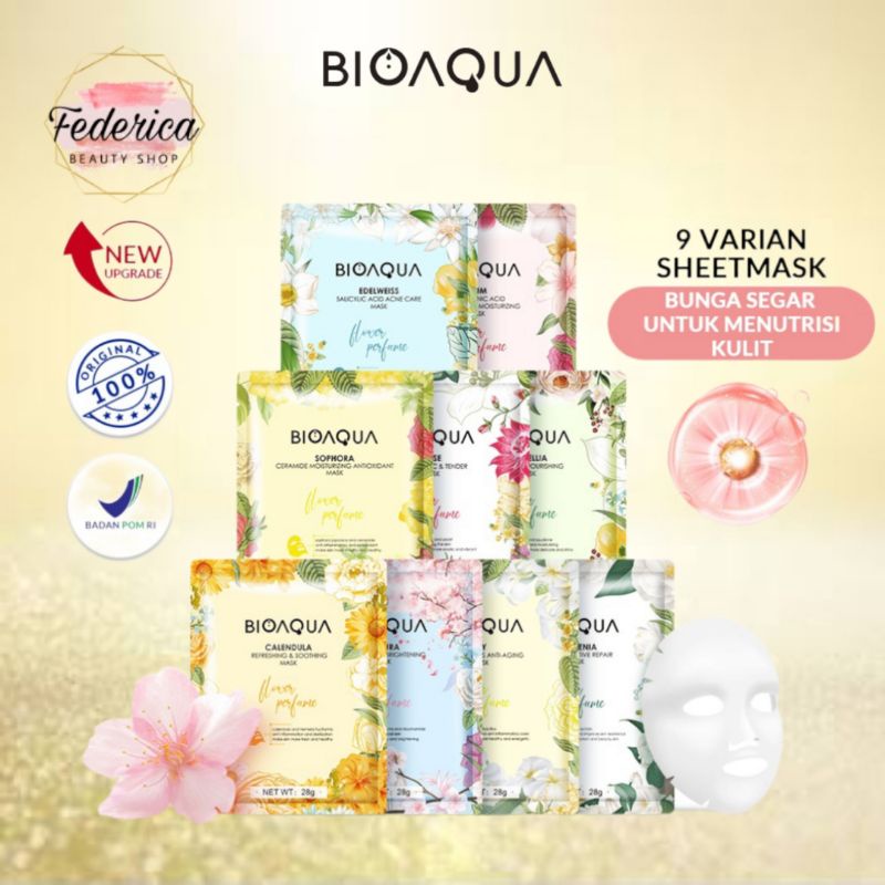 BIOAQUA Floral Flower Sheet Mask