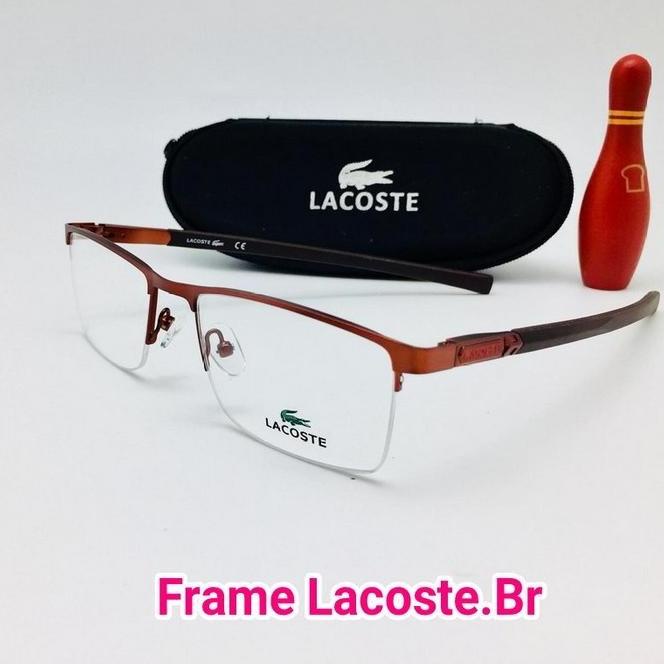 ORIGINAL HALT FRAME KACAMATA LACOSTE KACAMATA PRIA/WANITA BACA/MINUS RGH69N46Y4I