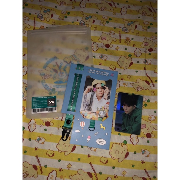 [READY] TREASURE WORLD PHONE TAG HOLDER ASAHI OFFICIAL WITH PC ASAHI MDTRACE
