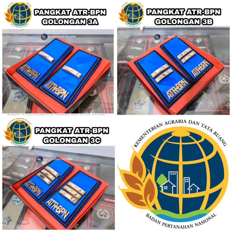 PANGKAT ATR BPN  3A - PANGKAT ATR BPN  3B - PANGKAT ATR BPN  3C - PANGKAT ATR BPN - ATRBPN