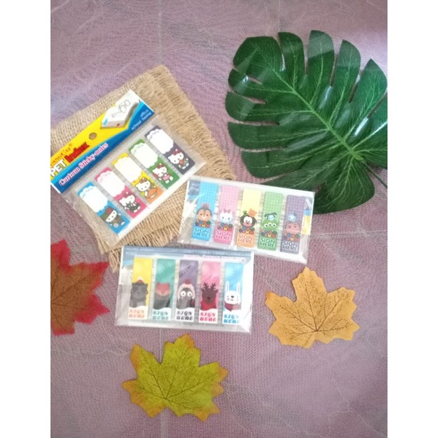 

Pembatas Buku / stick notes