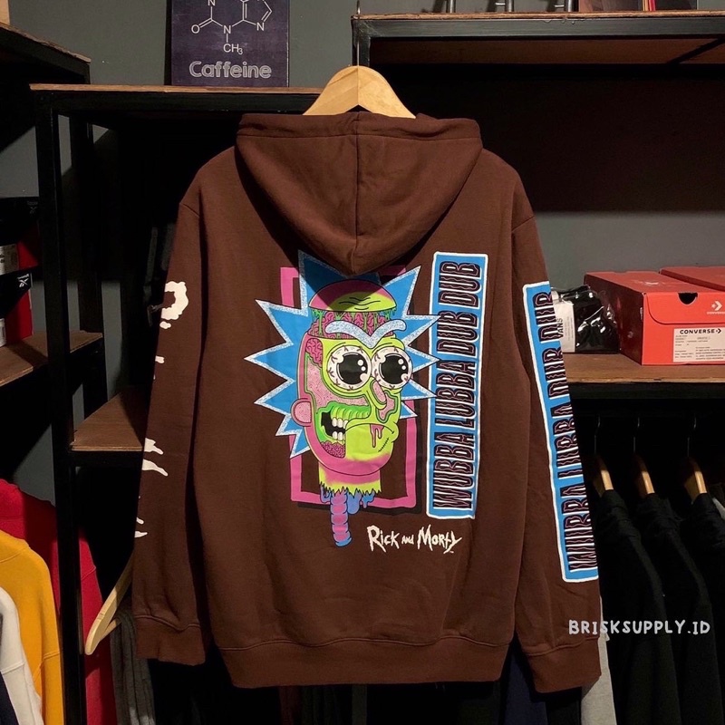 HOODIE HM RICK AND MORTY RESMI BNWT ORIGINAL ( FREE PAPERBAG )