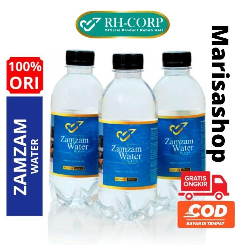 

Air Zamzam Rehab Murni Asli 100% Zamzam Mekah (350ml)