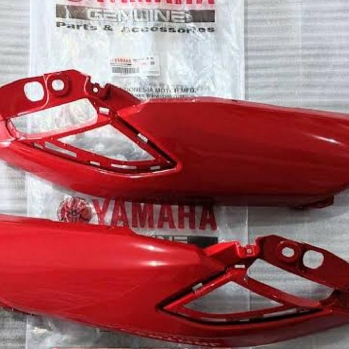COVER BODY BELAKANG KANAN / KIRI NEW NMAX MERAH GLOSY ORIGINAL YGP ---TERBARU---