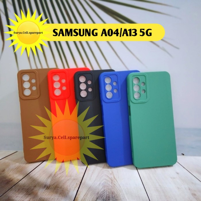 Case Slim Matte Pro Camera Samsung A04S A13 5G